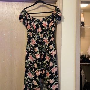 J for Justify High Low Romper